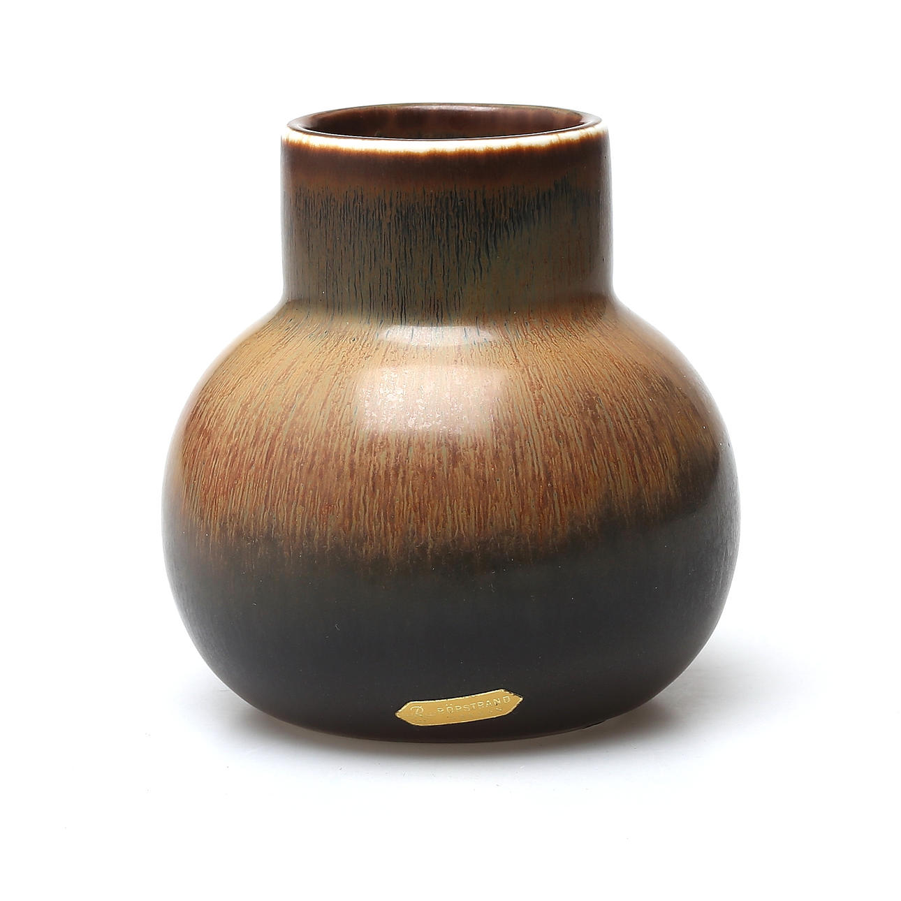CARL-HARRY STÅLHANE. Vase, stoneware, model CEA, monogram signed, Rörstrand.