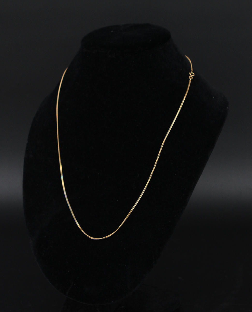 HALSKEDJA, 18K guld.