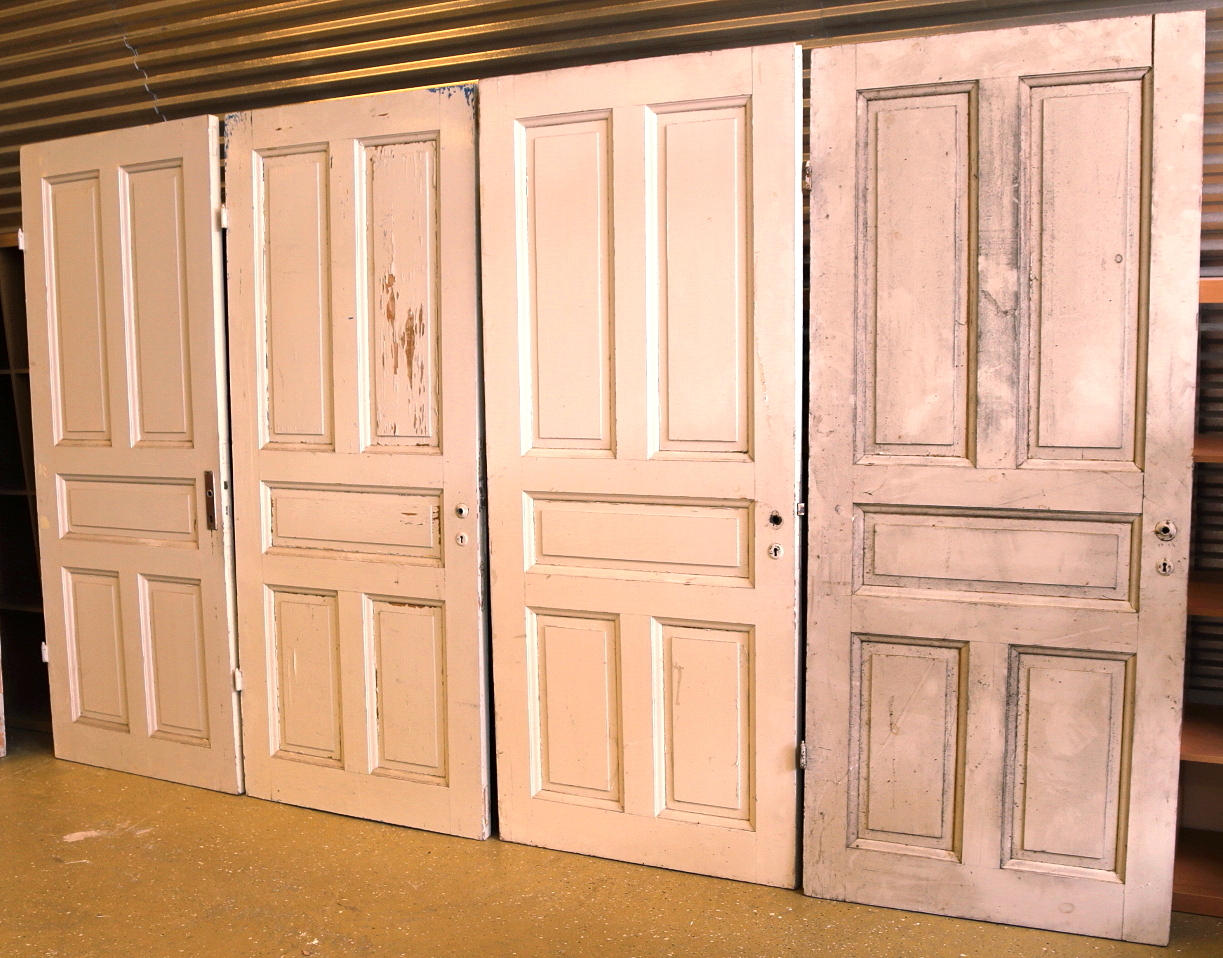 SPEGELDÖRRAR 4 st, 5-speglade.