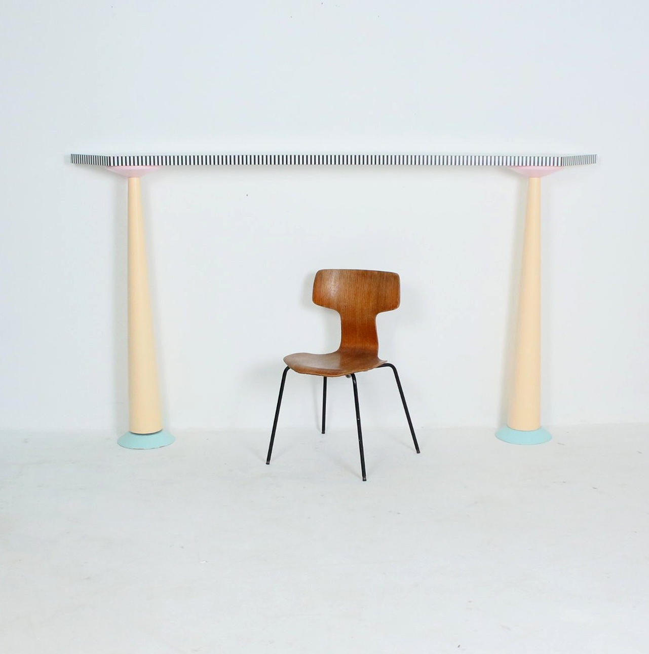 ANTONIA ASTORI. for Driade - wall console / mantelpiece, 1980s ...