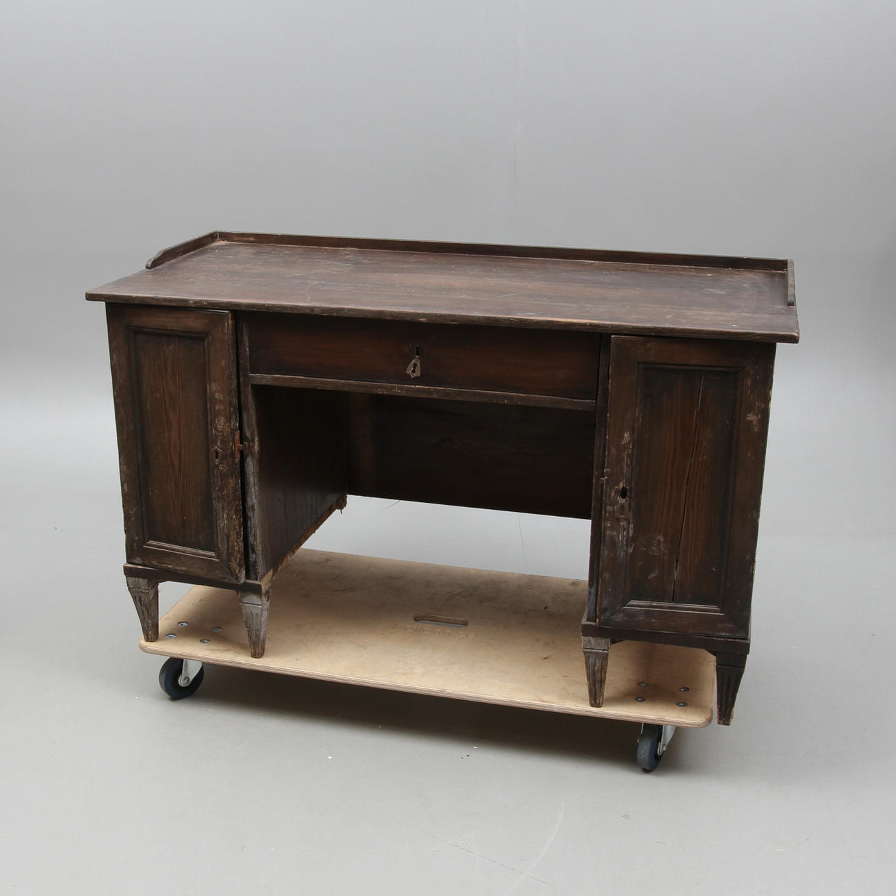 SKRIVBORD, allmoge, sengustaviansk stil, 1800-tal.