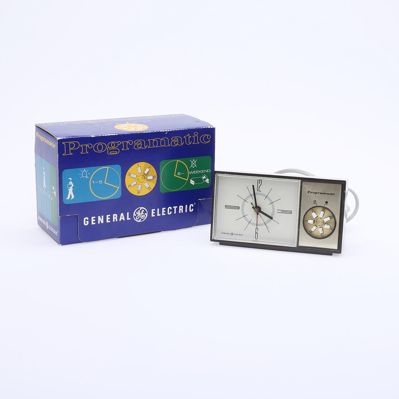 ALARM CLOCK, Programatic, General Electric.