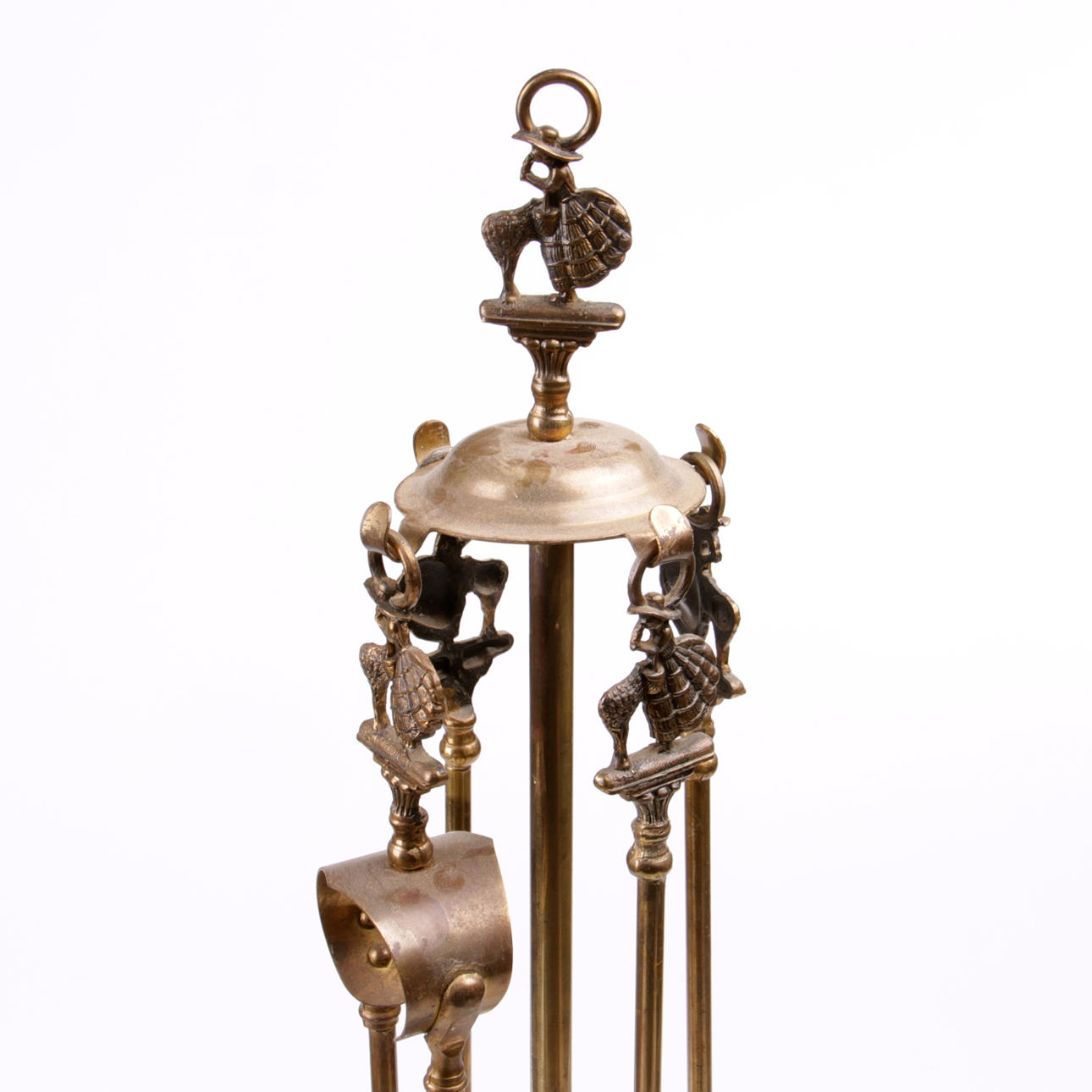 ELDSTÄLL, mässing, 1900-tal.