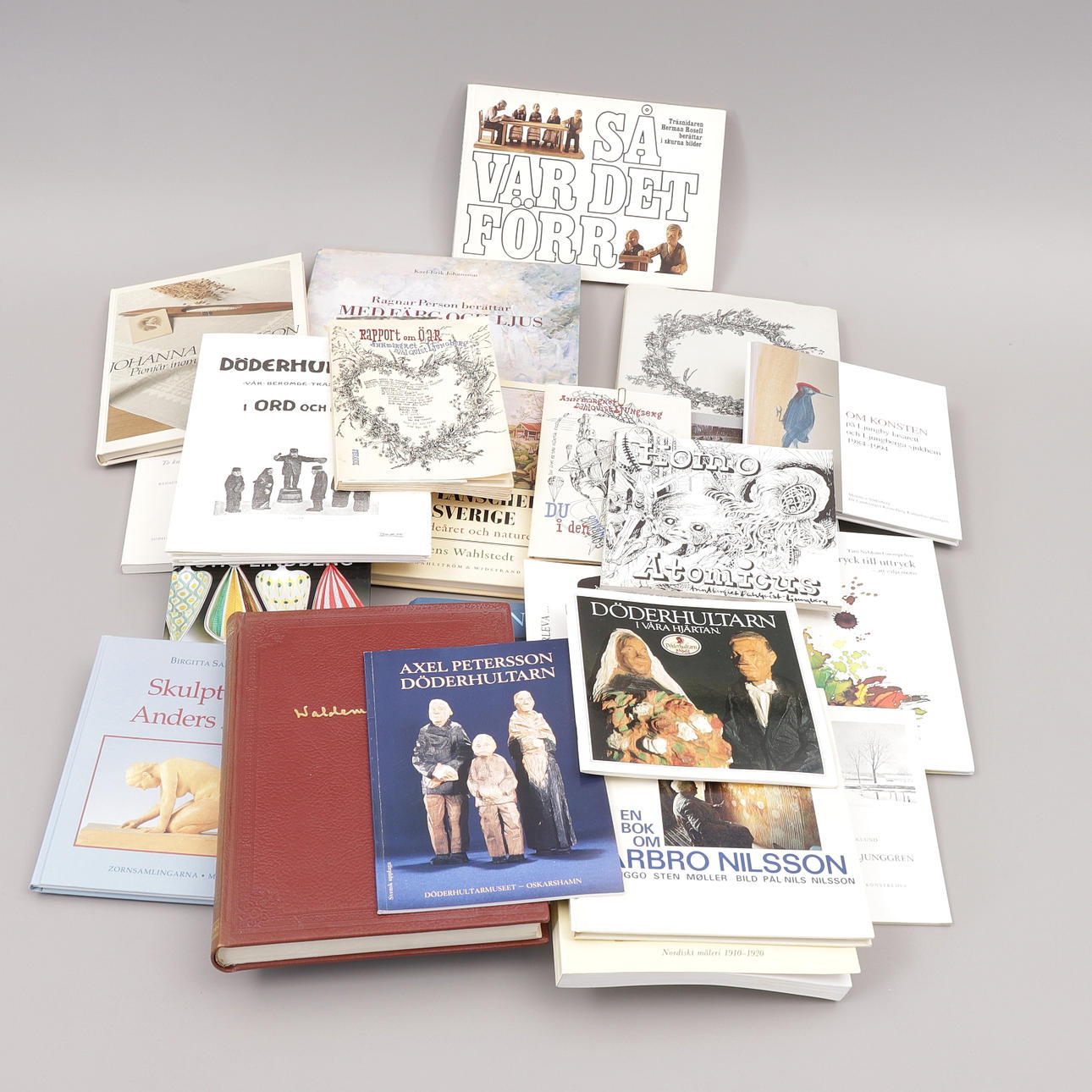 BÖCKER, AFFISHER, HÄFTEN, ca 20 st.