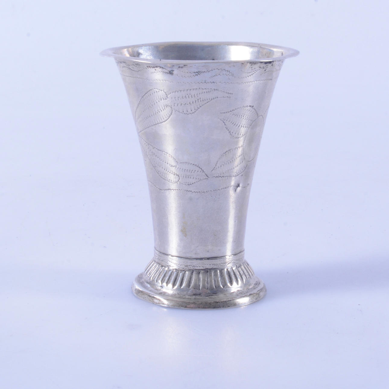 BÄGARE, silver, Anders Backman, Hudiksvall, 1848.