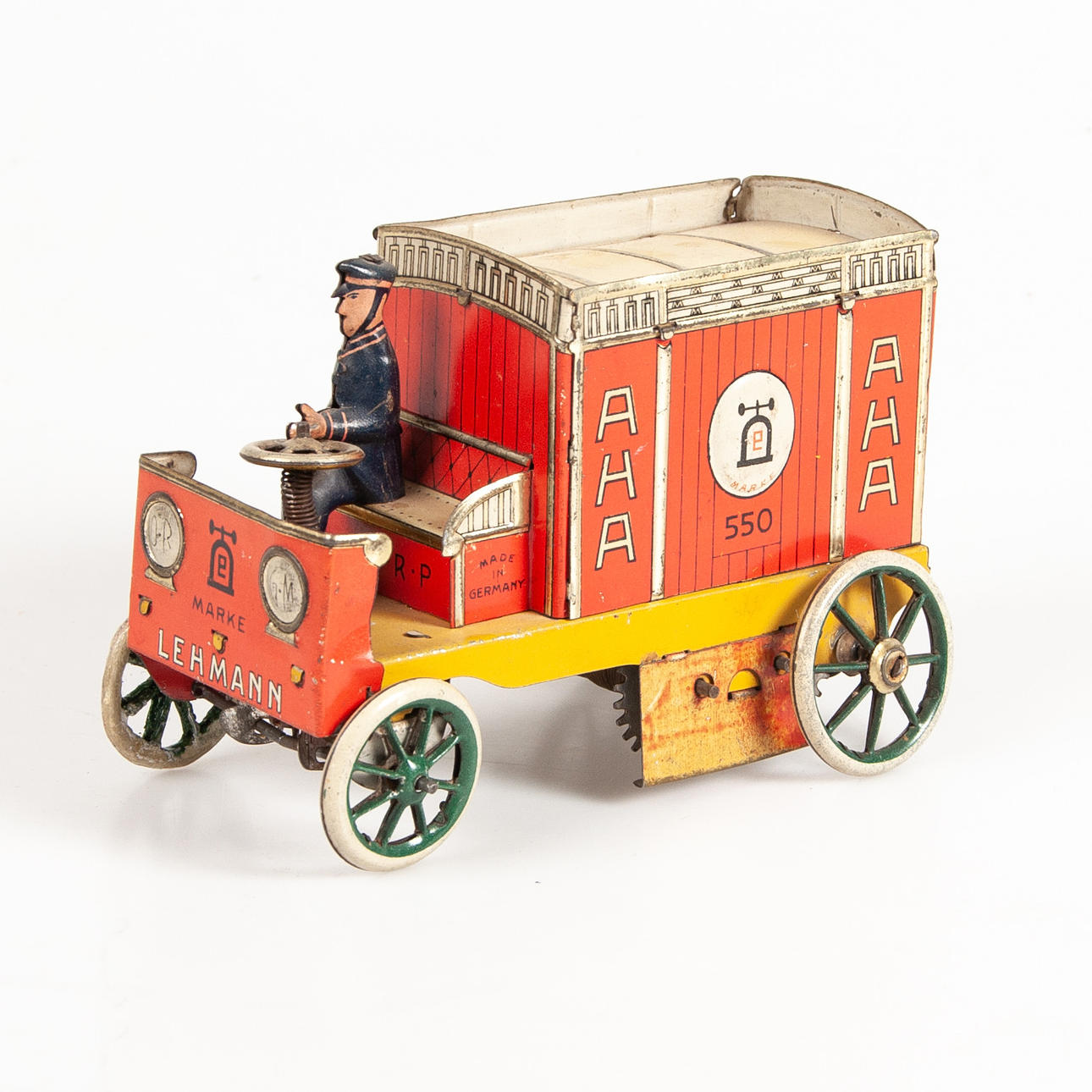 LEHMANN "AHA" 550, 1907-35, delivery van with driver.