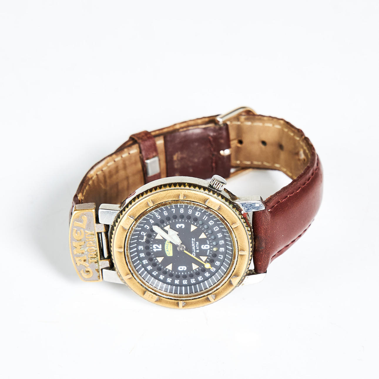 UHR, Camel Trophy, Herren, Lederarmband.