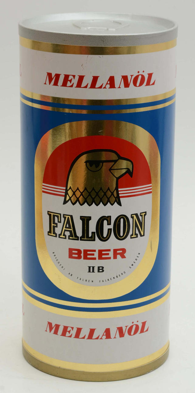 Werbebox speichern. Falcon Mellanöl, Ölburk.