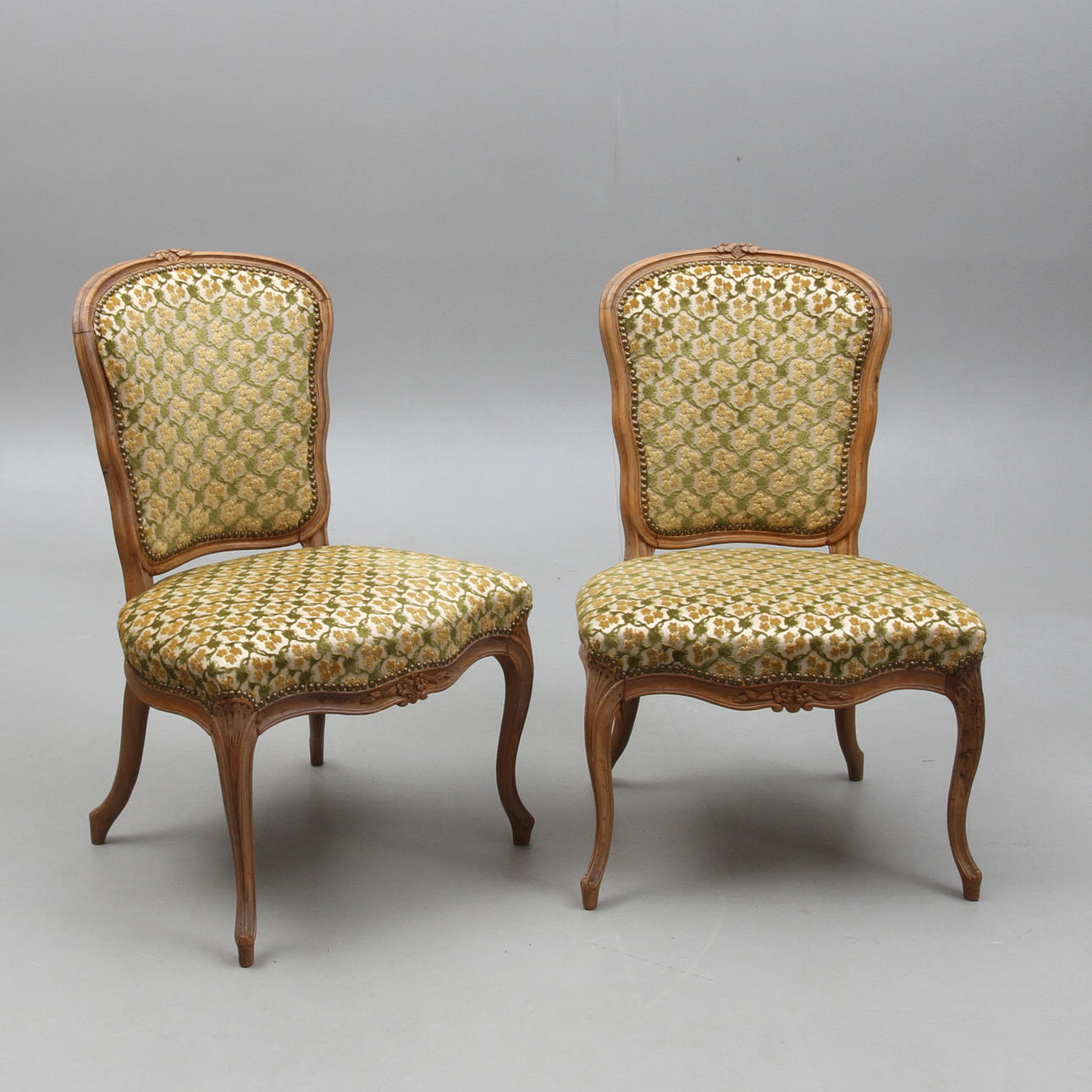 STOLAR, 2 par, rokokostil, 1900-tal.