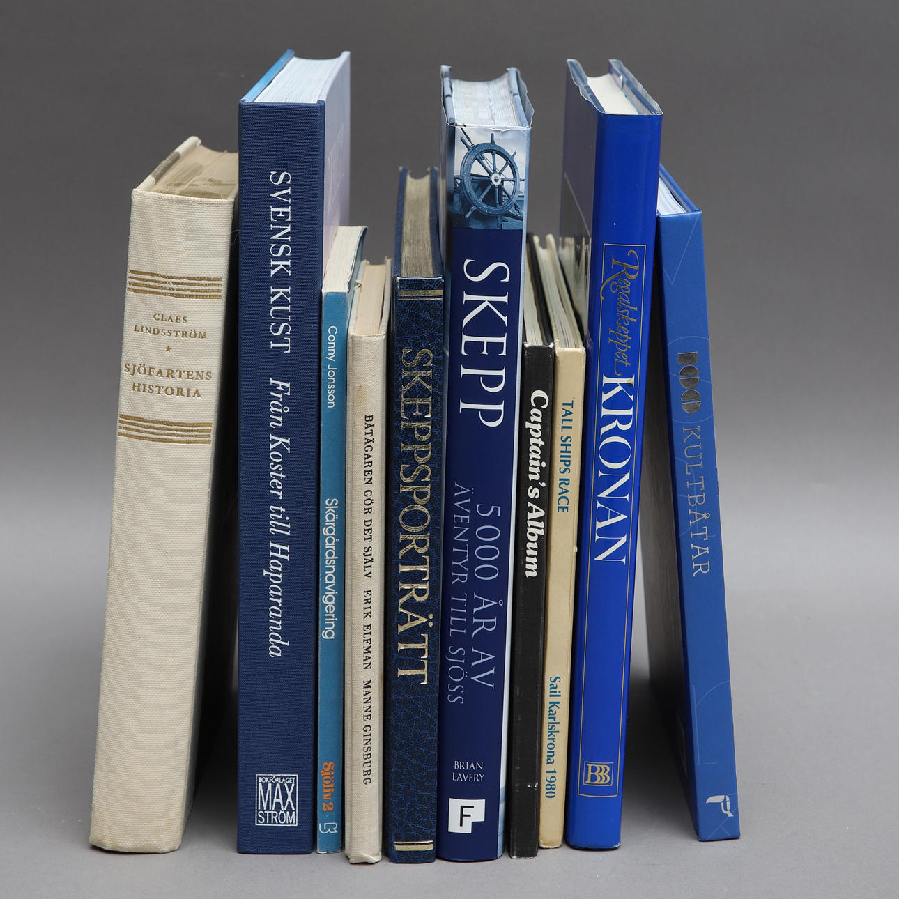 BÖCKER, 10 st, nautika.