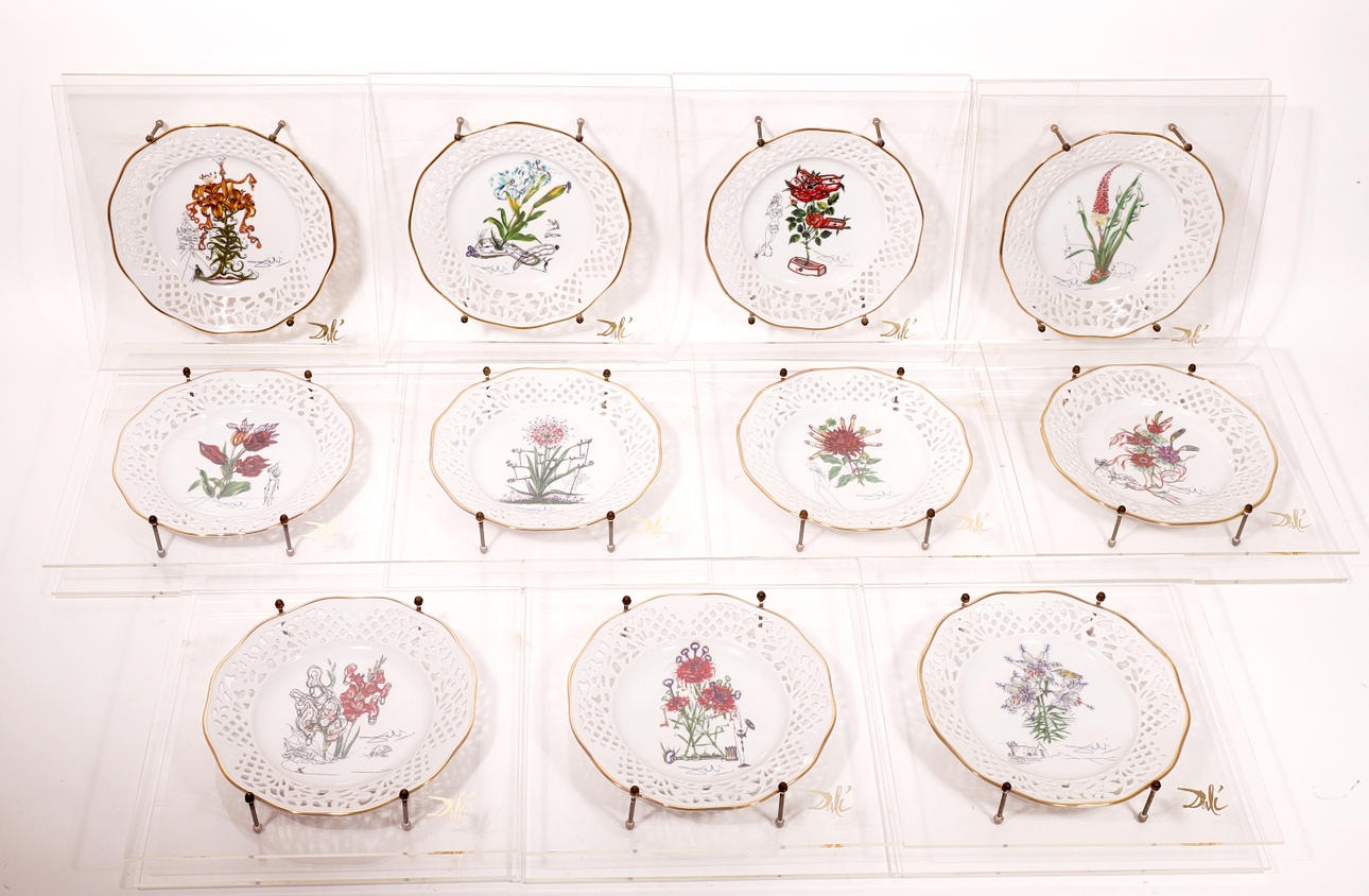 SALVADOR-DALI. SAMMLUNG "DIE DALINISCHEN BLUMEN".