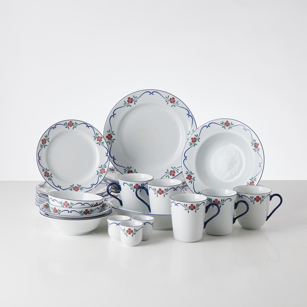 PIA RÖNNDAHL. Servis, 25 dlr, "Sundborn", Rörstrand.