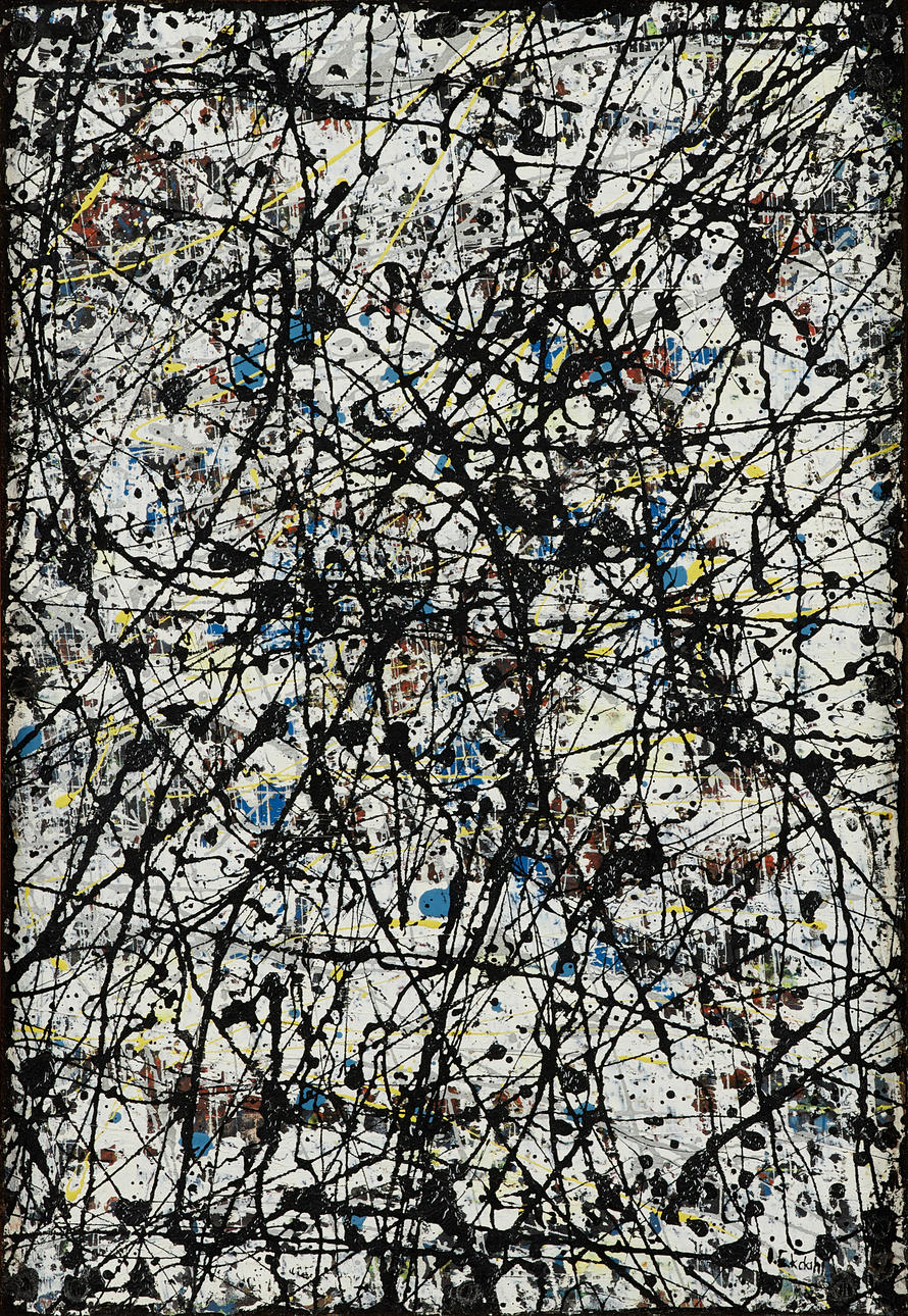 INGER EKDAHL (Ystad 1922-2014 Malmö), "Painting V", signed I. Ekdahl, 1960, oil on Board.