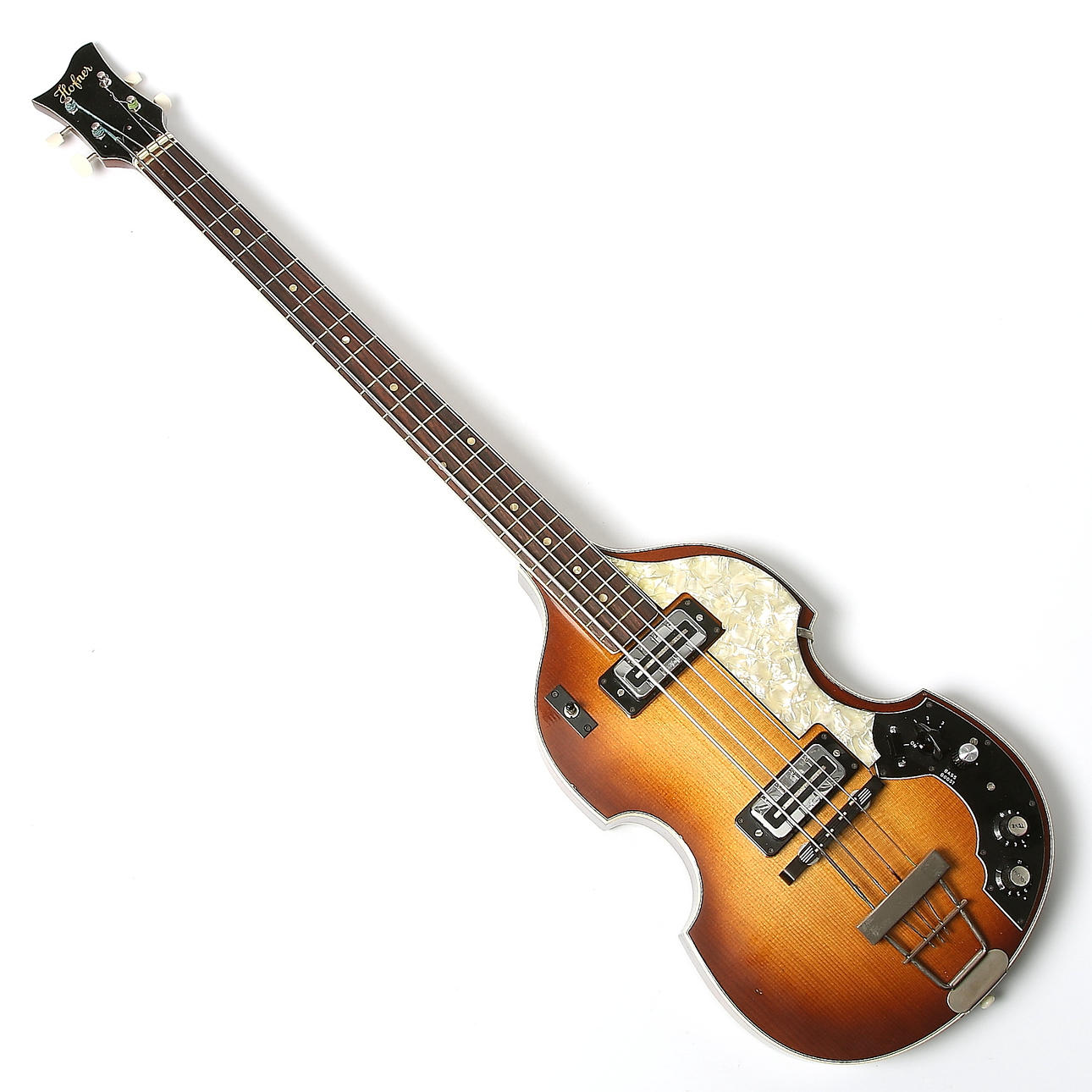 VIOLINBAS, model 500/1B Bass Bost, Hofner. 1967.