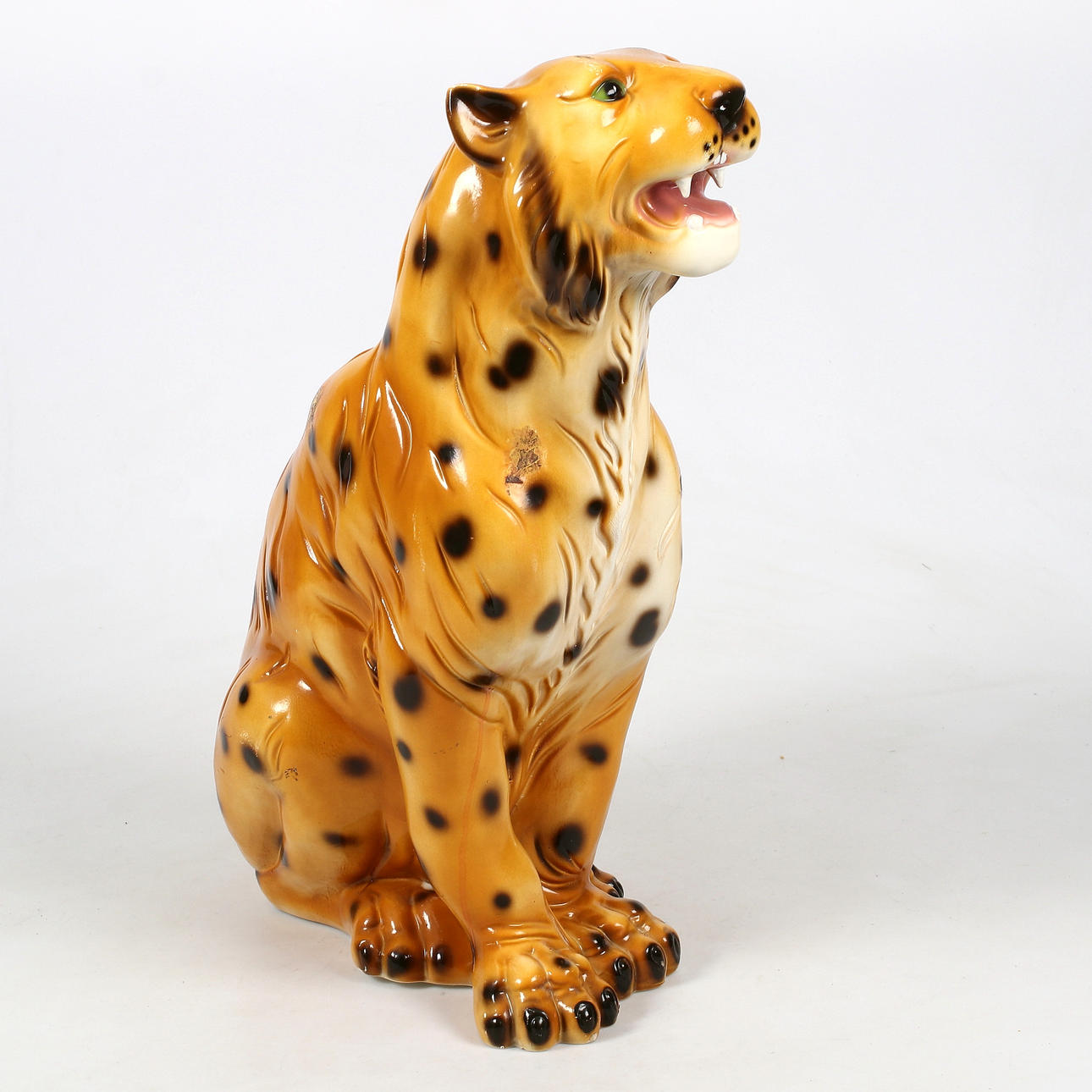 FIGURINE, tiger, ceramics, 20th century.