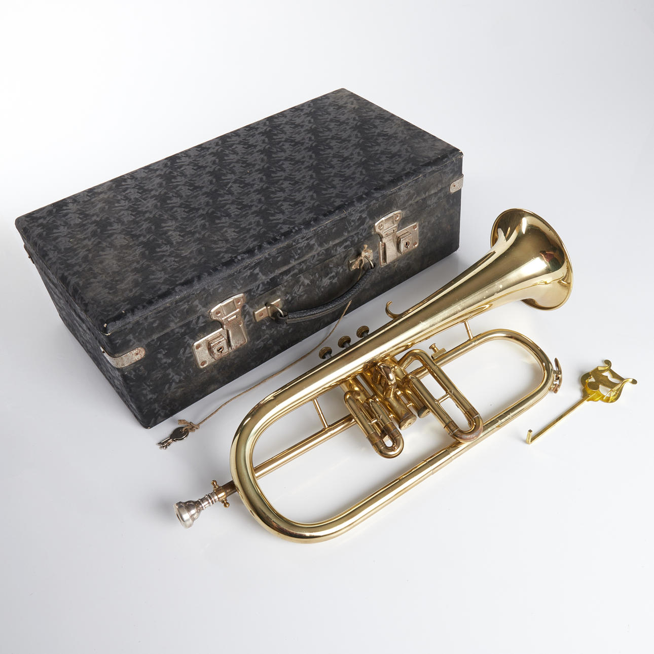 FLUGELHORN, brass, Amati 563303.