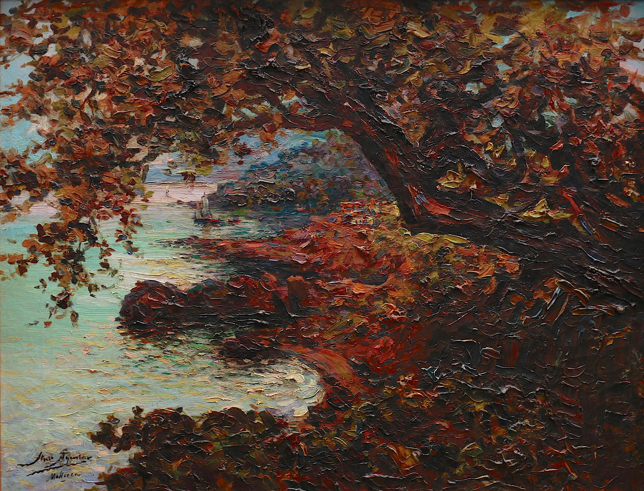 ANTONIO AGUILAR. Mallorca coast.