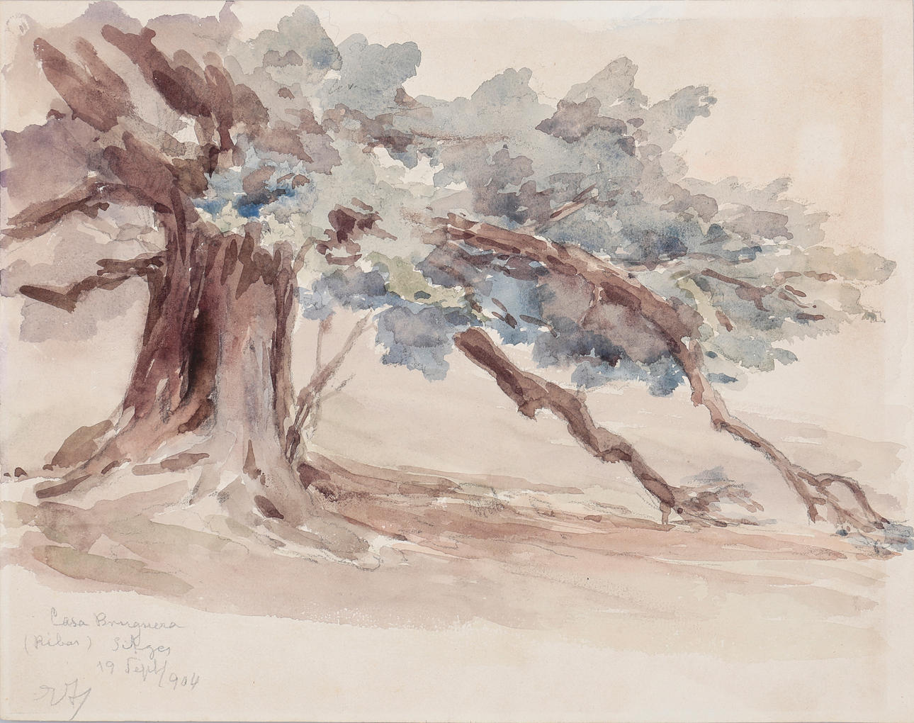 MODEST TEIXIDOR. Baum, Can Bruguera, Sitges.