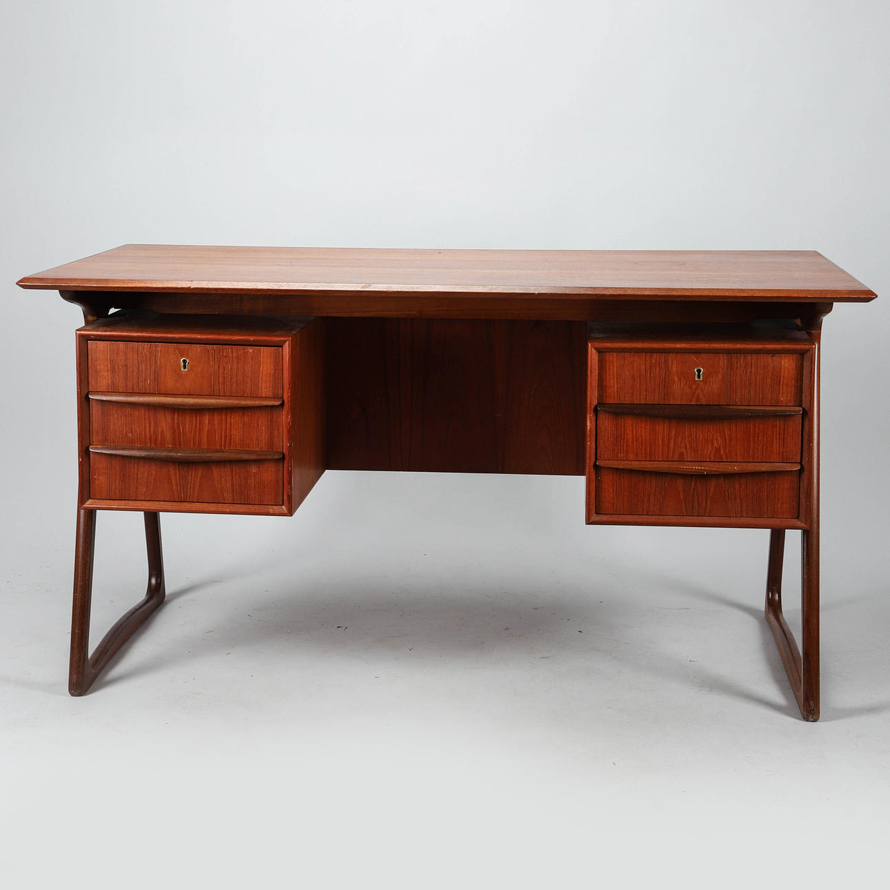DESK, teak, Denmark.