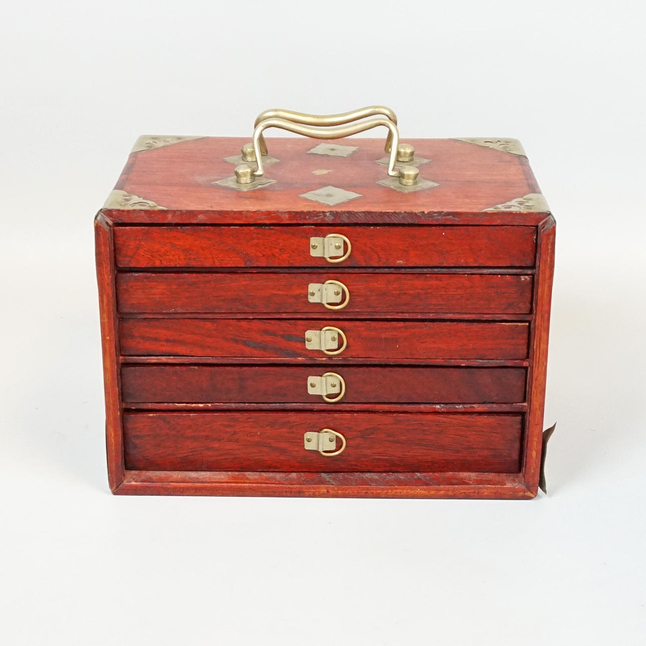 MAHJONGSPEL i schatull, kina, 1900-talets första hälft.