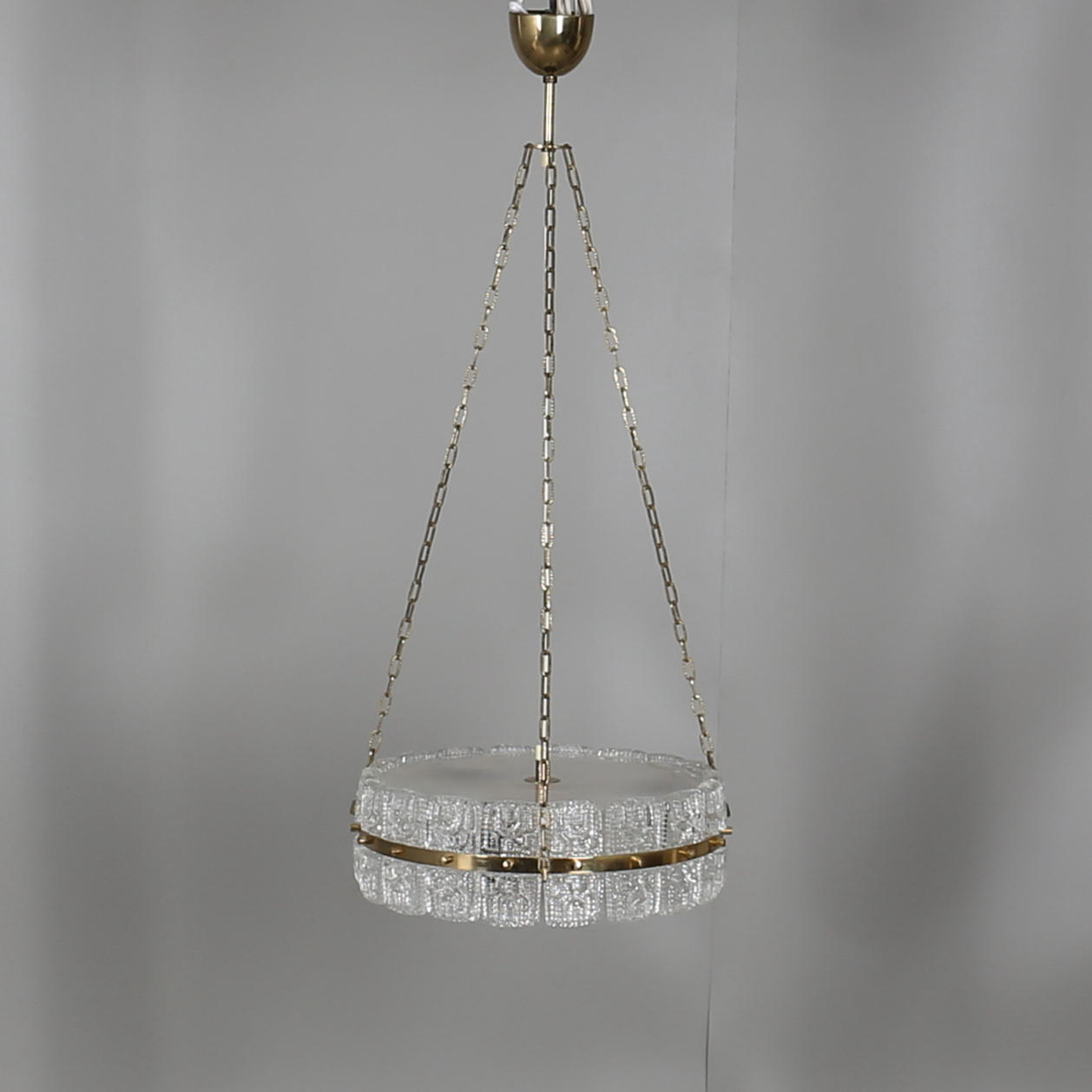 TAKARMATUR i glas/metall. Carl Fagerlund. Orrefors. 1900-talets mitt.