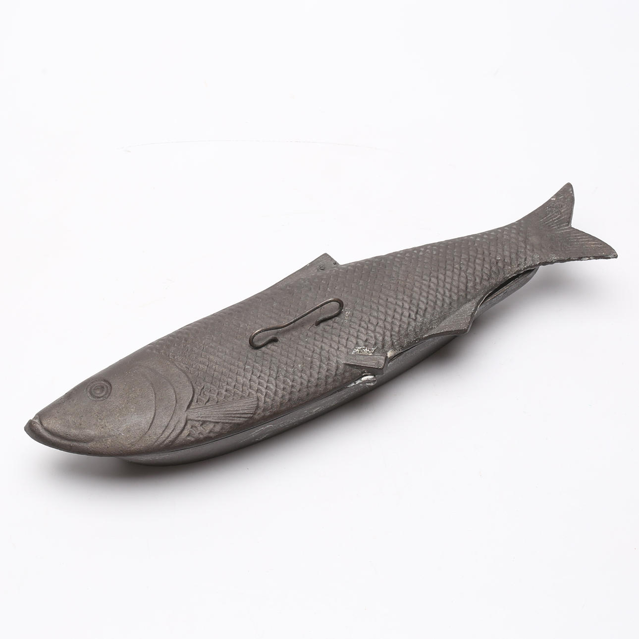 MOLDE DE PESCADO/ARENQUE ASADO, hierro fundido, 1900.