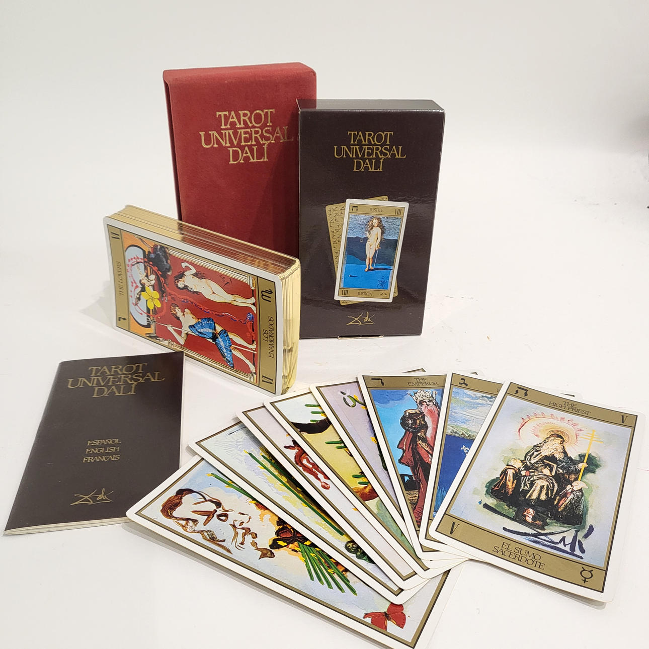 SALVADOR DALÍ. TAROT UNIVERSAL. CON GUARDAS. EDICIÓN ESPAÑOL