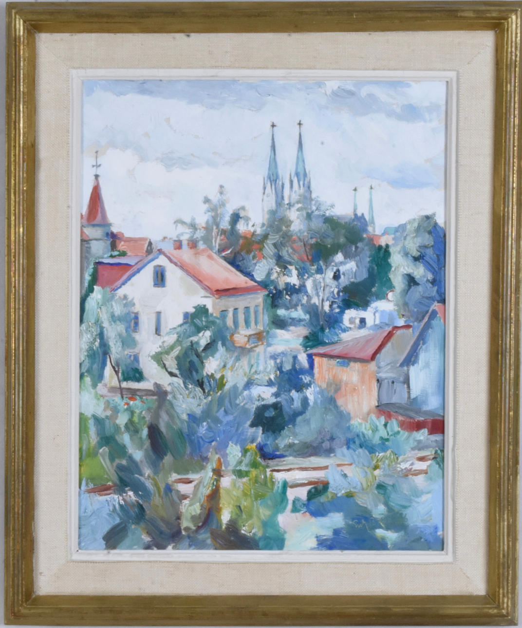 ERIK BOËTHIUS. Olja på pannå.