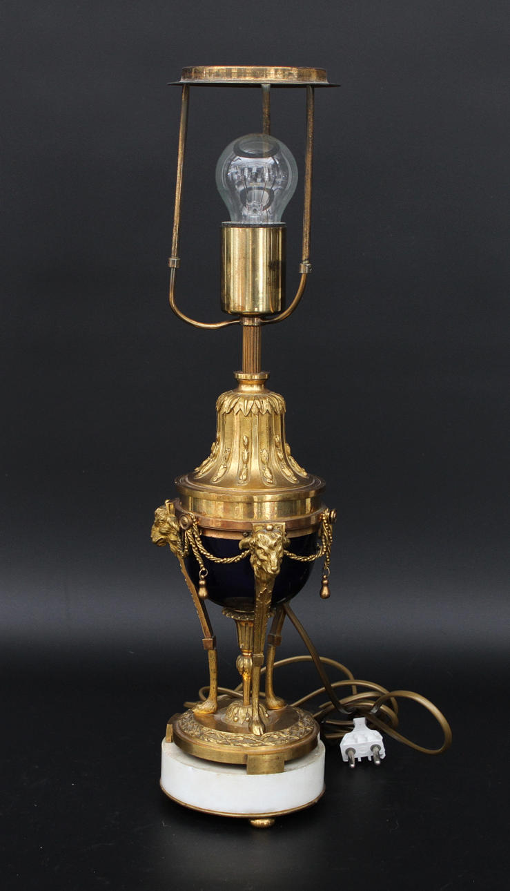 BORDSLAMPA, empirestil, 1800/1900-tal.