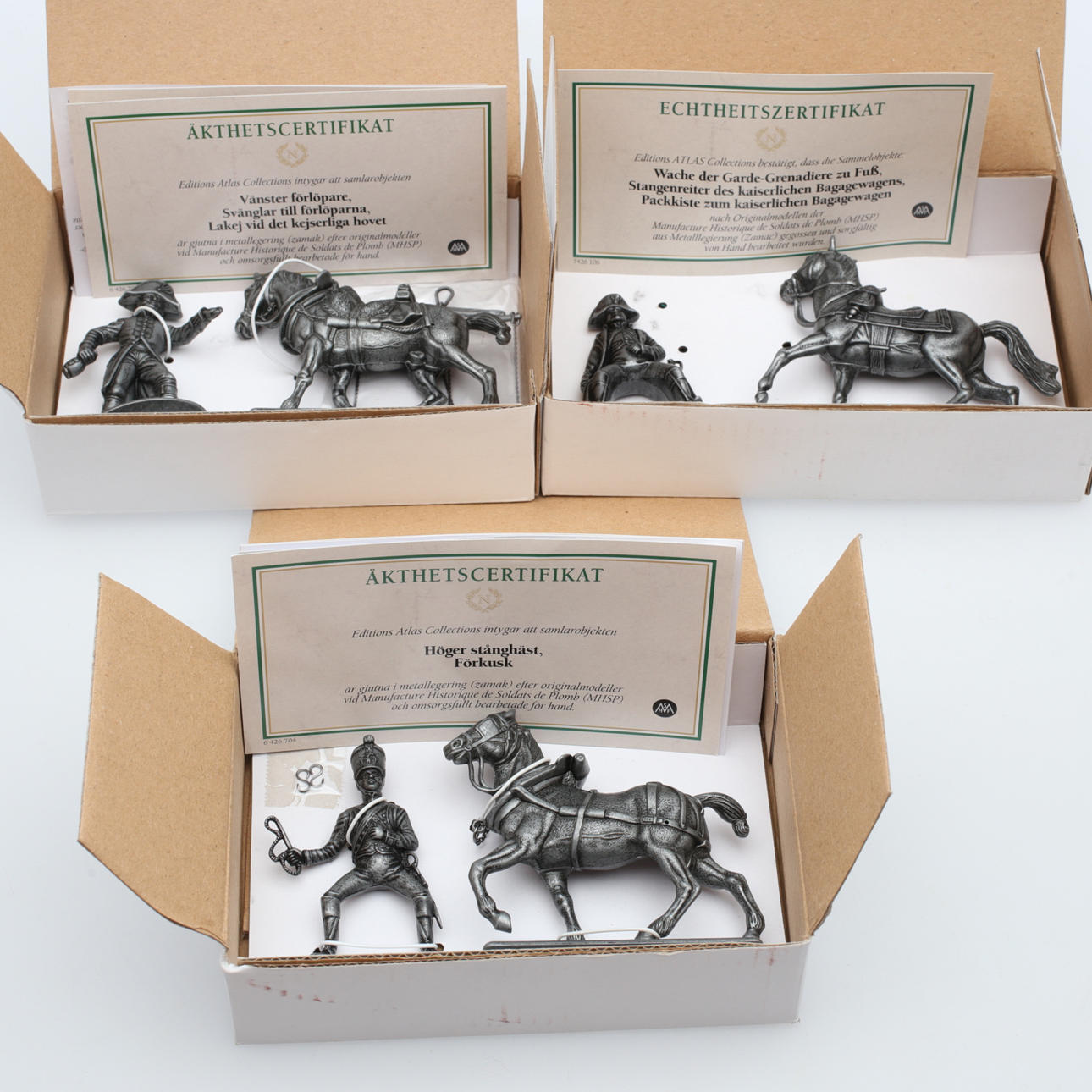 Coffret atlas - la grande armée napoléoienne 1 - Label Emmaüs