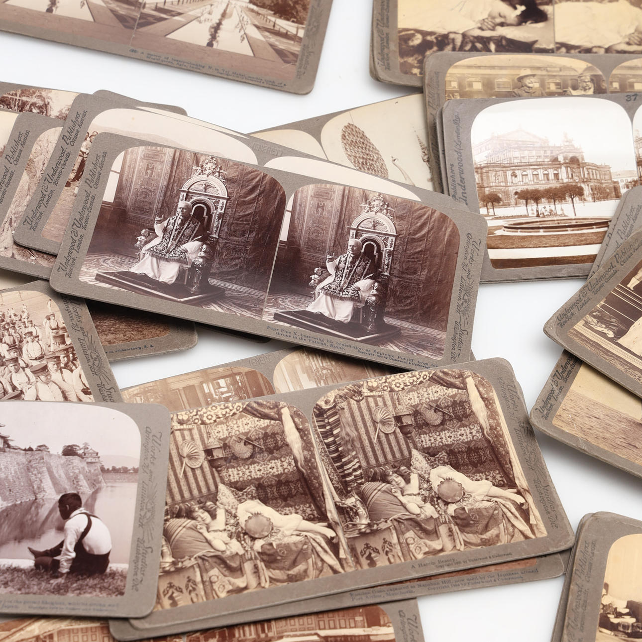 IMÁGENES ESTEREOSCOPIO, APROX.100-120 ST.