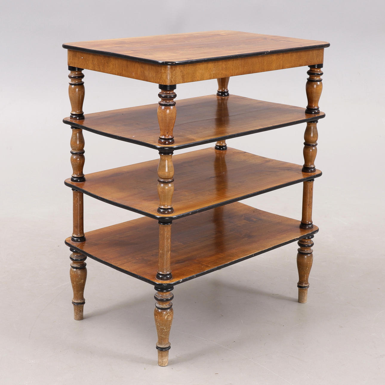 BORD MED HYLLPLAN, 1800/1900-tal.