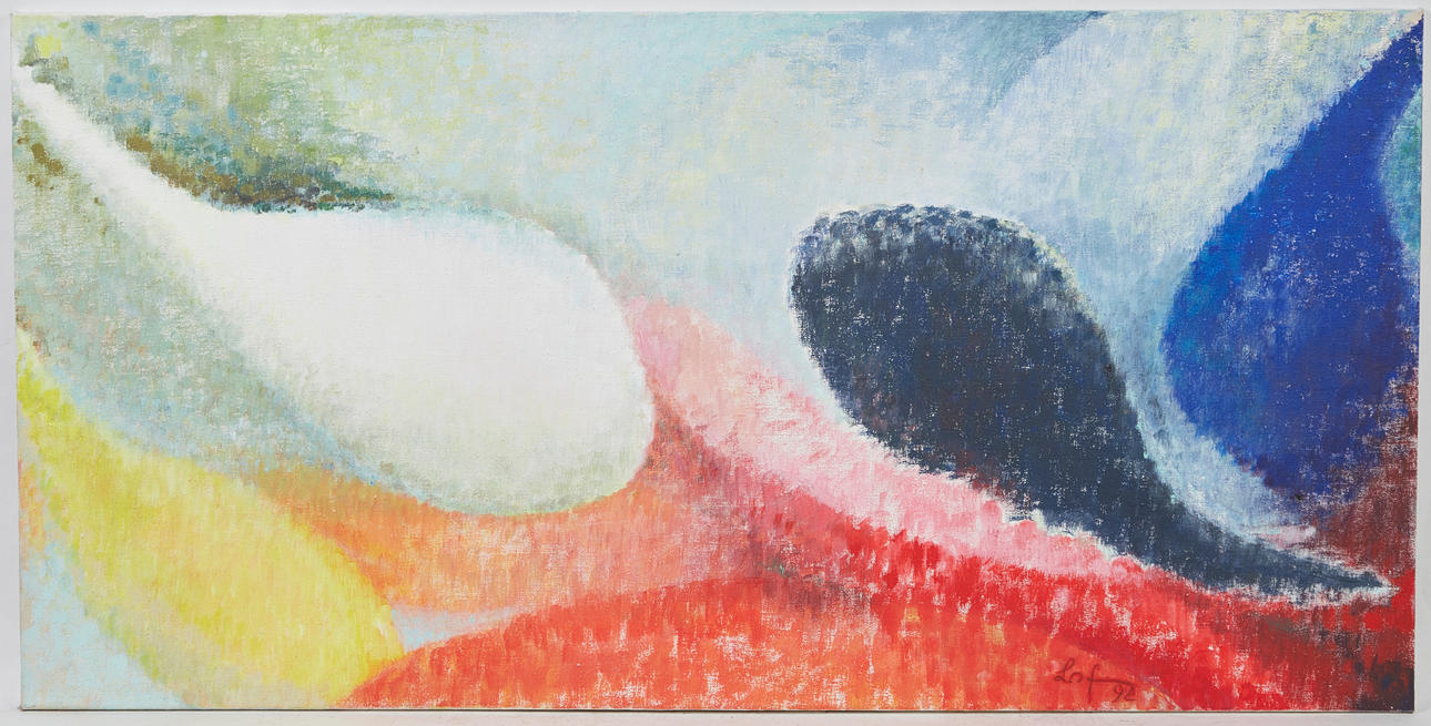 BRIGITTE VON FISCHER. Pinturas, Gotas, 1992.