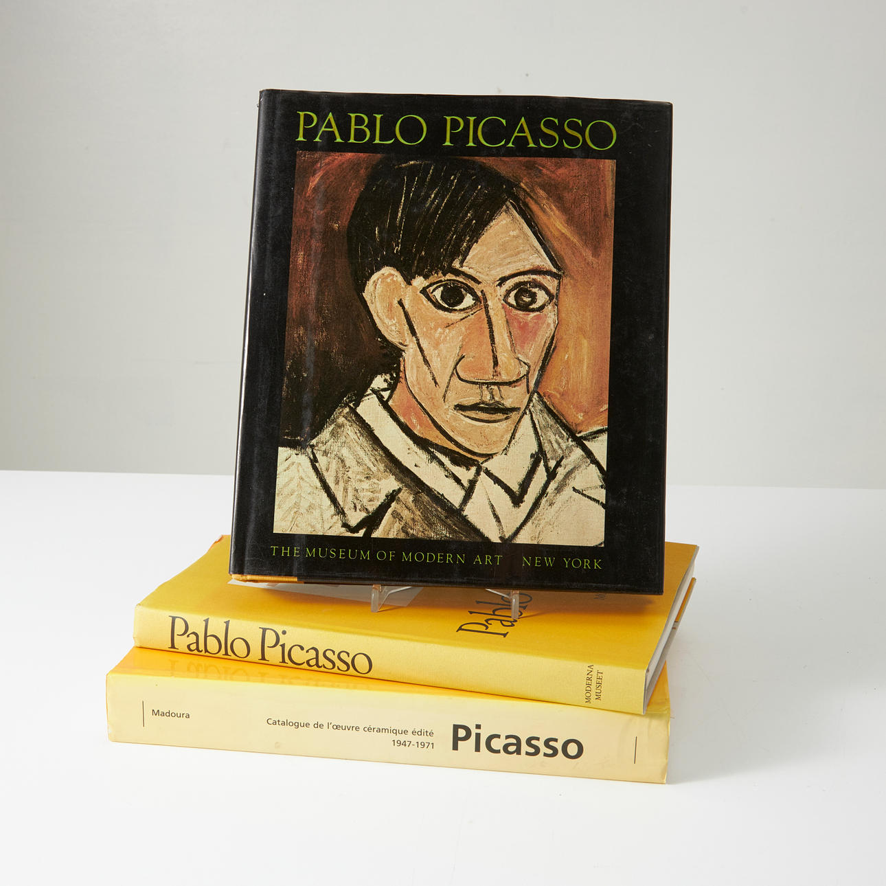 BÖCKER, 3 st, om Picasso.