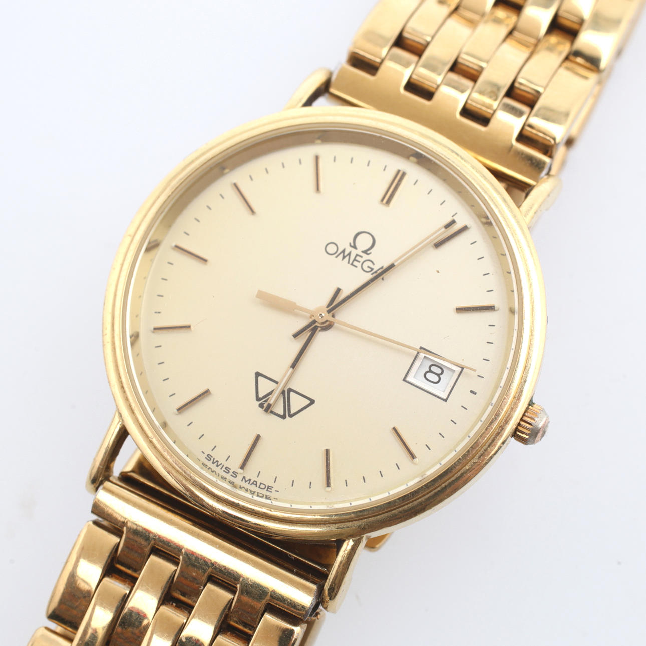 ARMBANDSUR, 18k guld, Omega, SSAB.