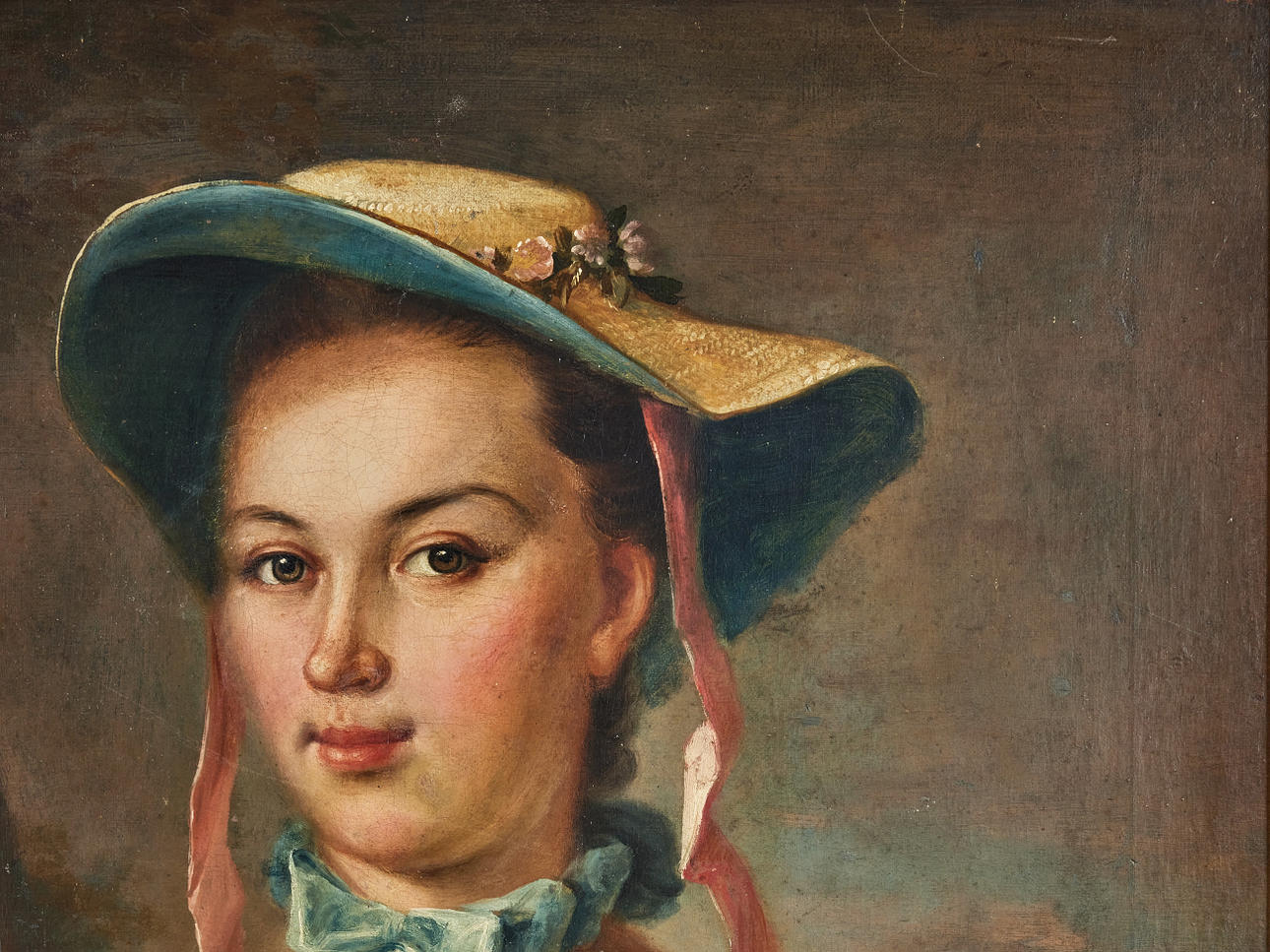 UNKNOWN ARTIST, second half of the 18th century, woman dressed as