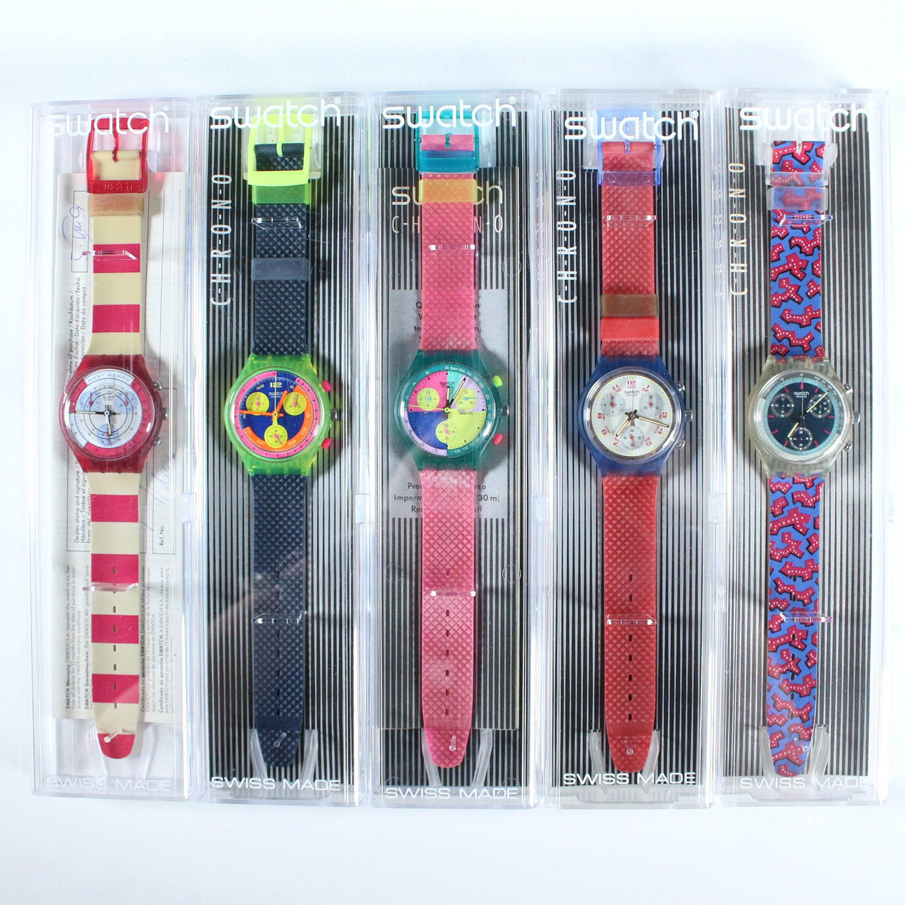 NEW “Navy Berry” Swatch Watch (Collectors Item) Swatch Navy Berry Chrono for Rs.20,147 for sale from a  main image 2