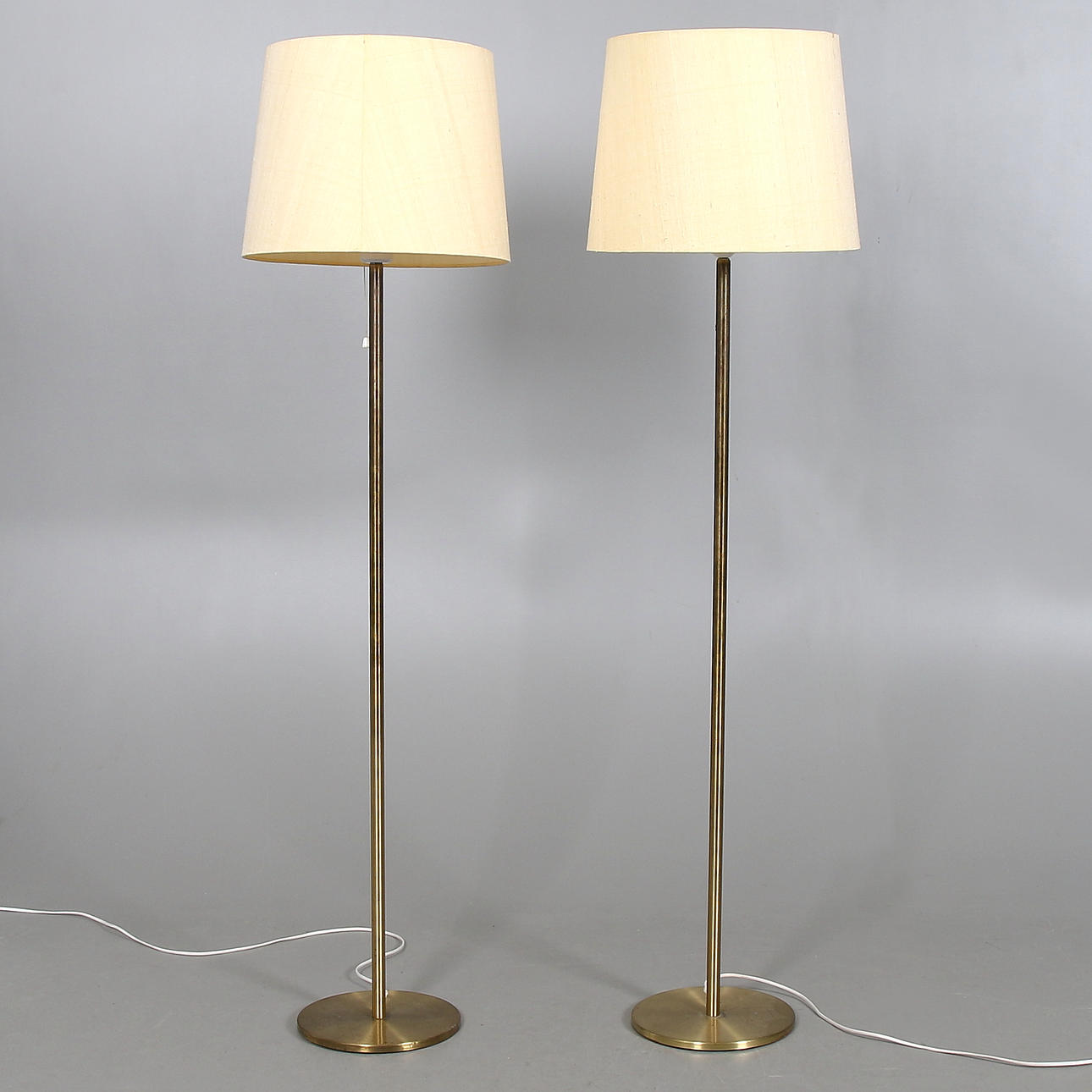 GOLVLAMPOR, 2 st, Luxus, Uno & Östen Kristiansson. 1960-tal.