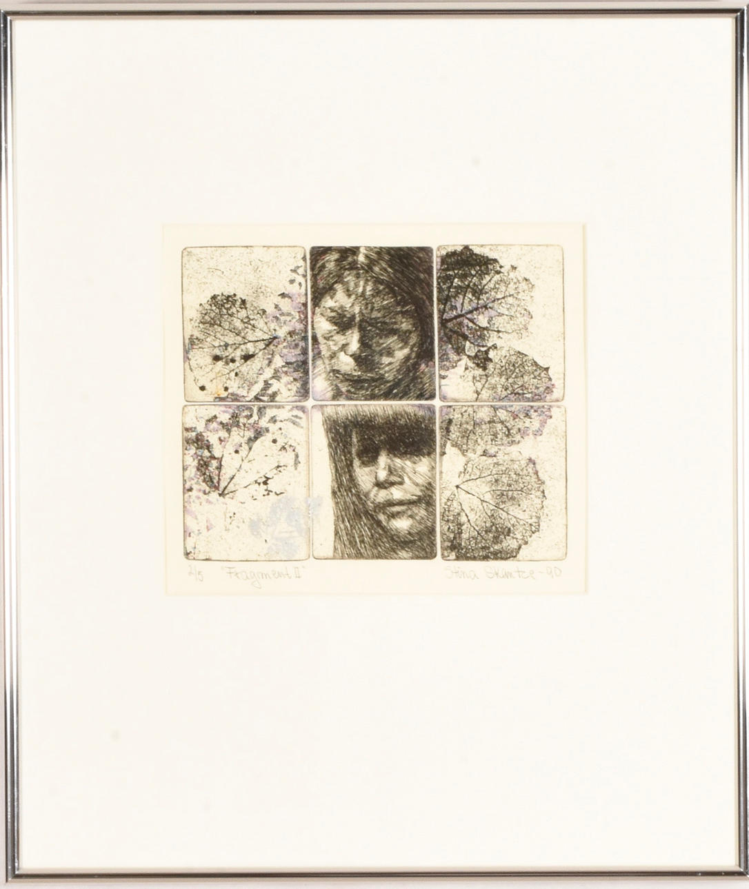 STINA SKANTZE. Etsning.