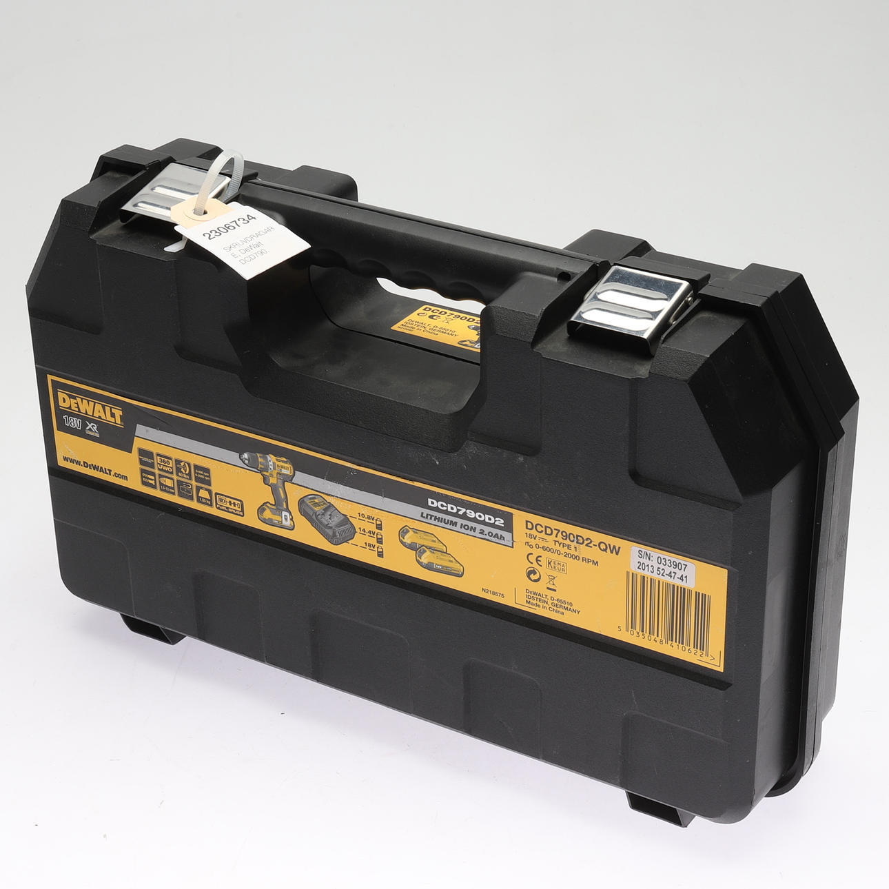 SKRUVDRAGARE, DeWalt DCD790.