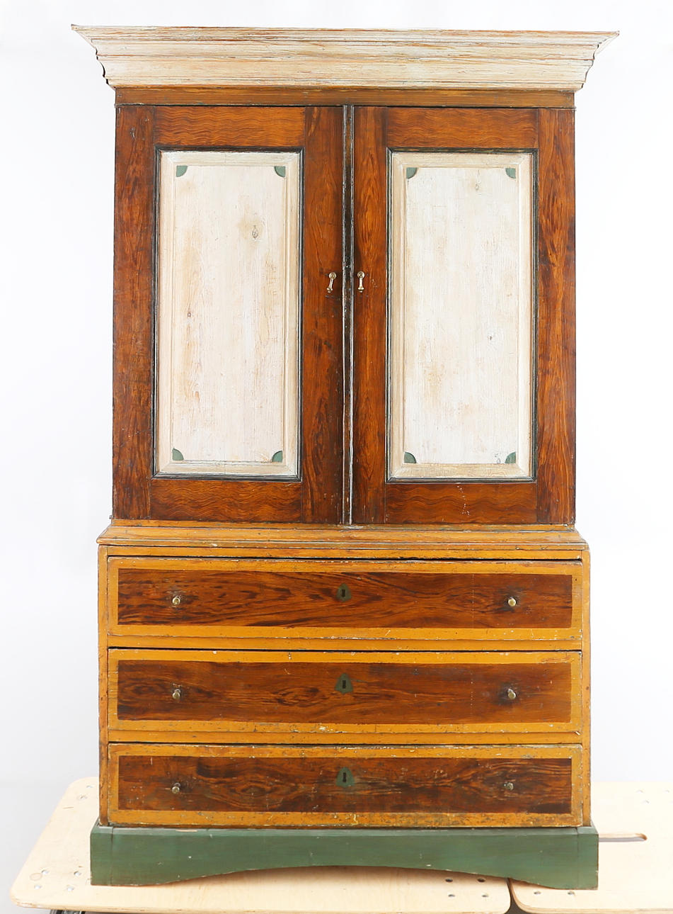 ALLMOGESKÅP, 17/1800-tal.