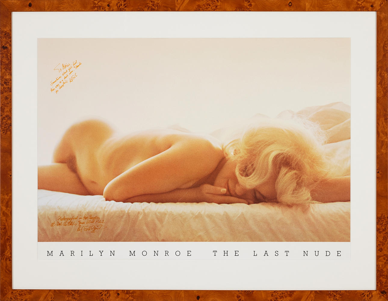 LEIF-ERIK NYGÅRDS. Marilyn Monroe, offset print, 56 x 78 cm.