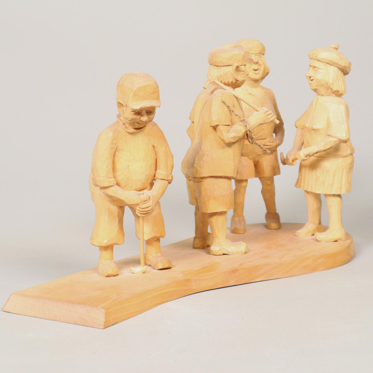 LEIF MÅNSSON. TRÄSKULPTUR.