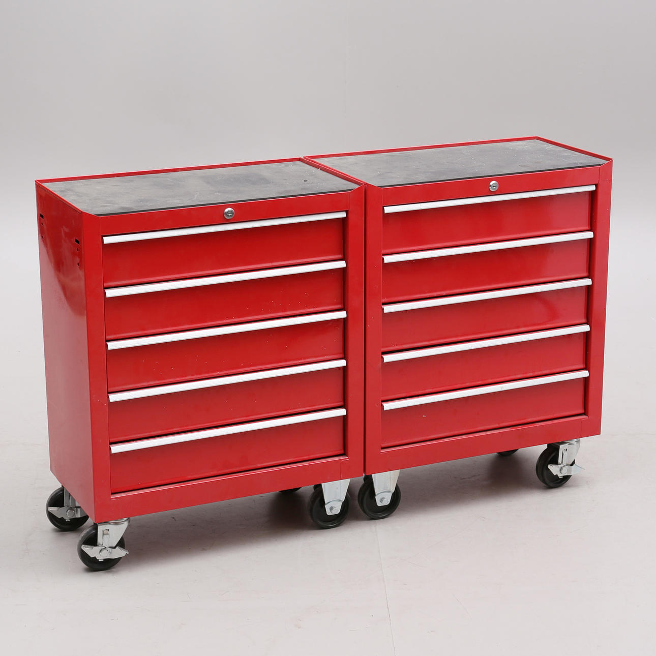 VERKTYGSVAGNAR 2 st, med bla tryckluftsverktyg, Tectake.