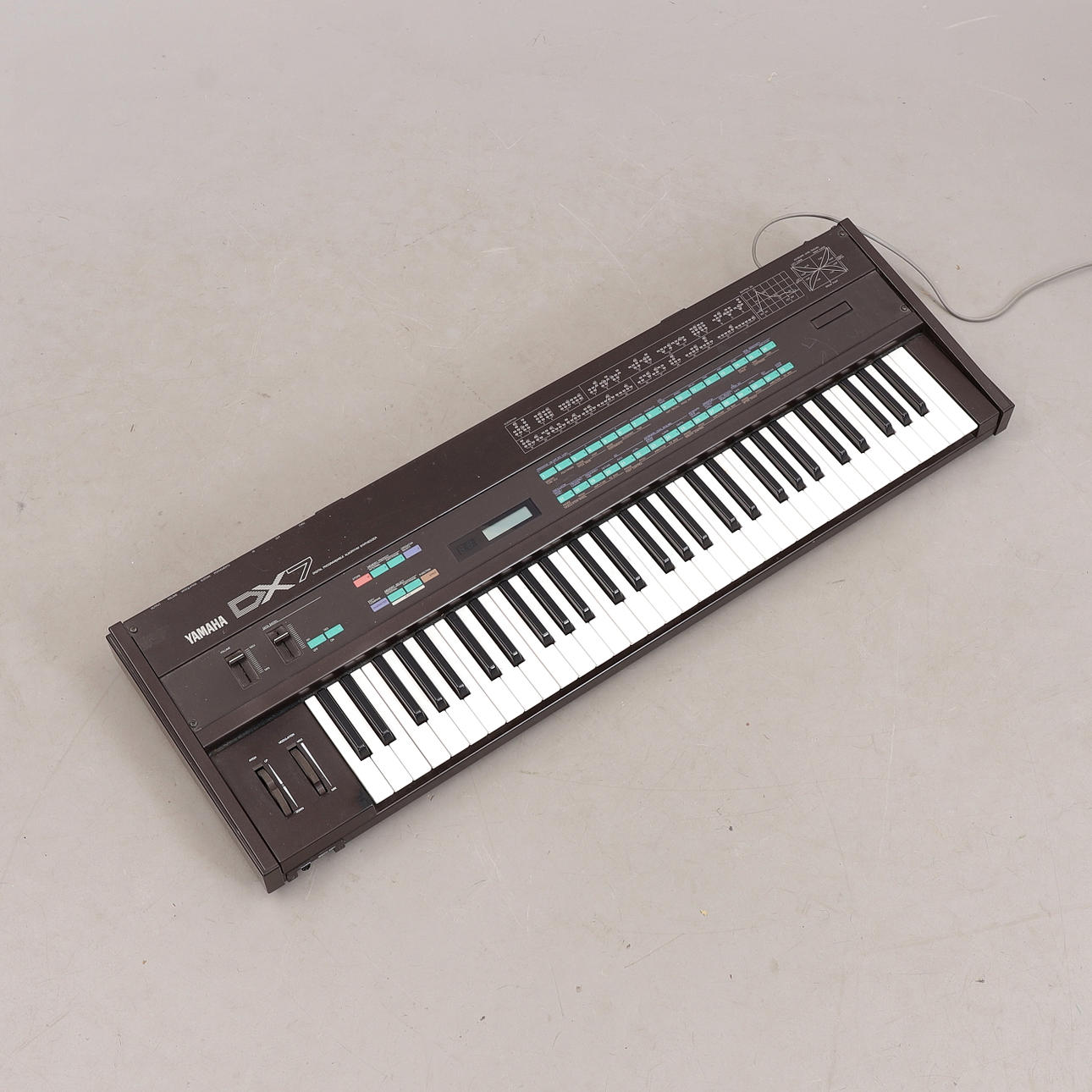 TECLADO, Yamaha, "DX7".