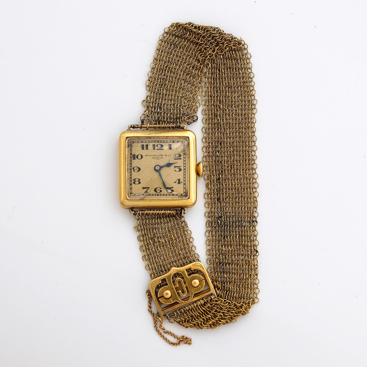 PATEK PHILIPPE & CO. Gold watch, circa 1930.