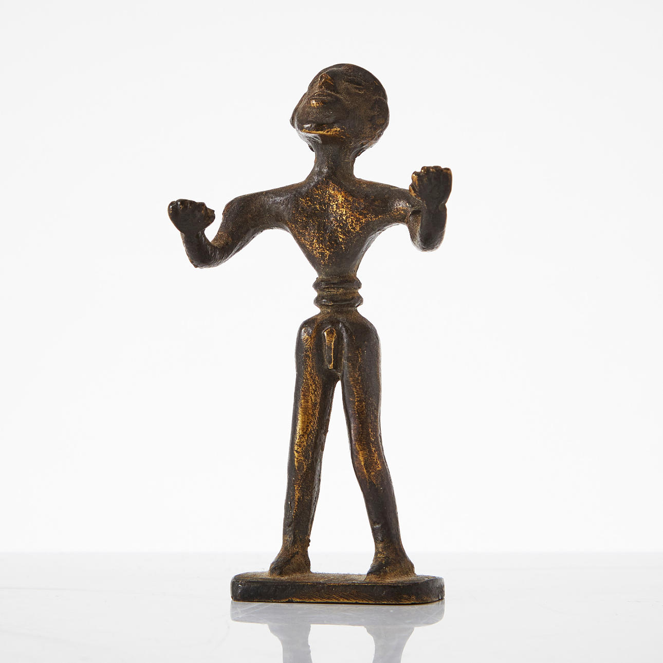 GULDVIKT, Ashanti, brons, Ghana.