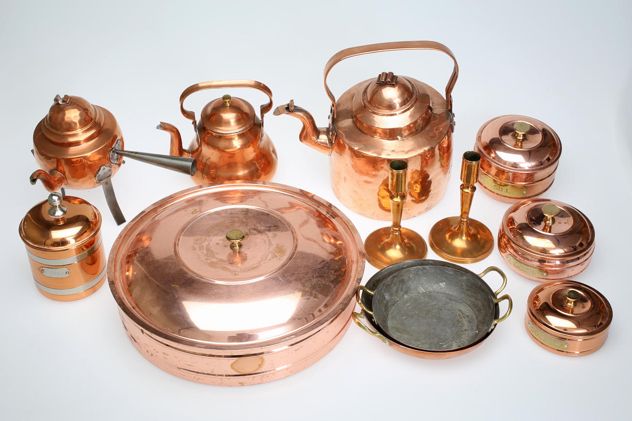 PARTI KOPPARFÖREMÅL,18/1900-tal.