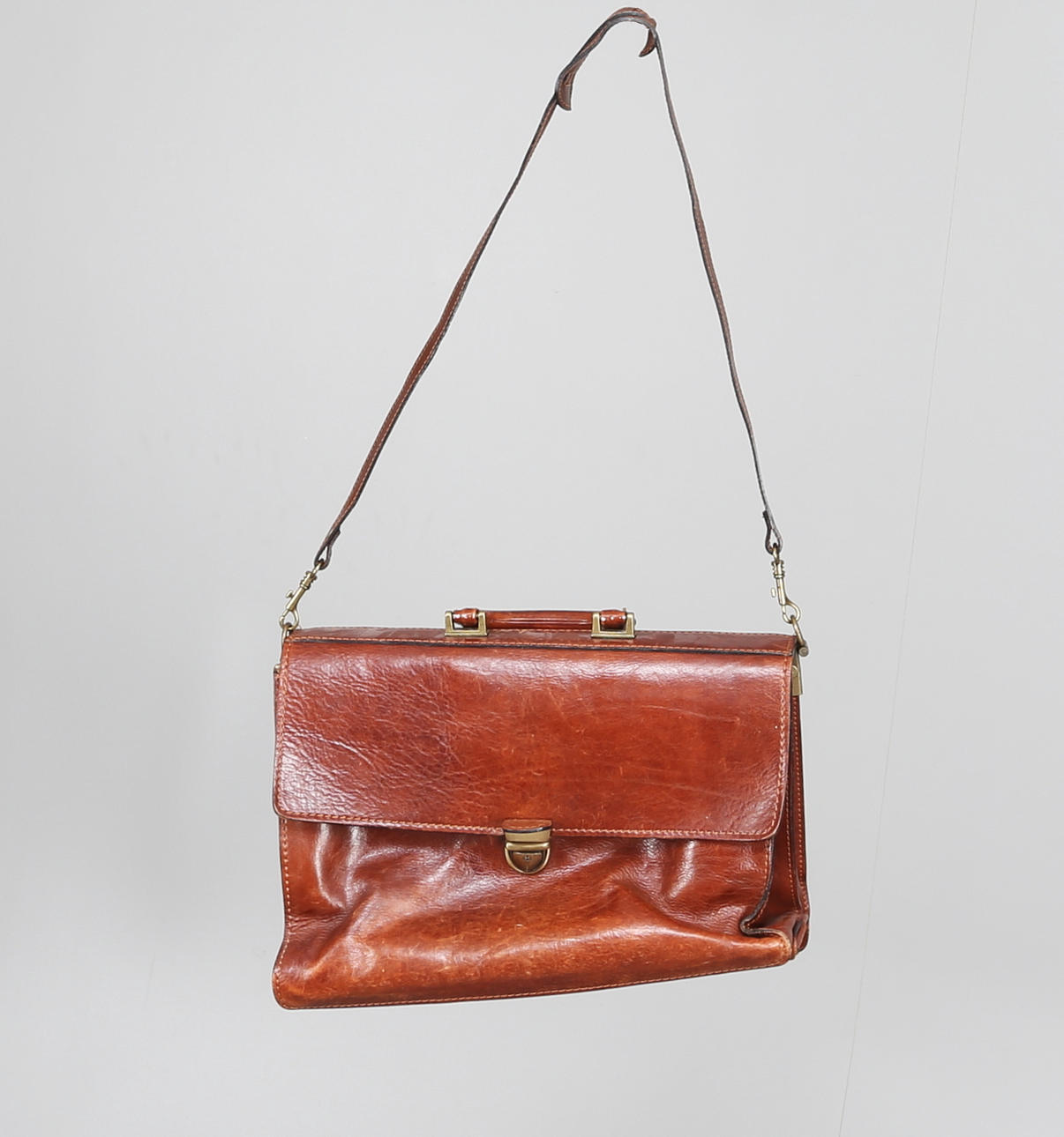 PORTFÖLJ, Skinn, Italien, 1950/60-tal.