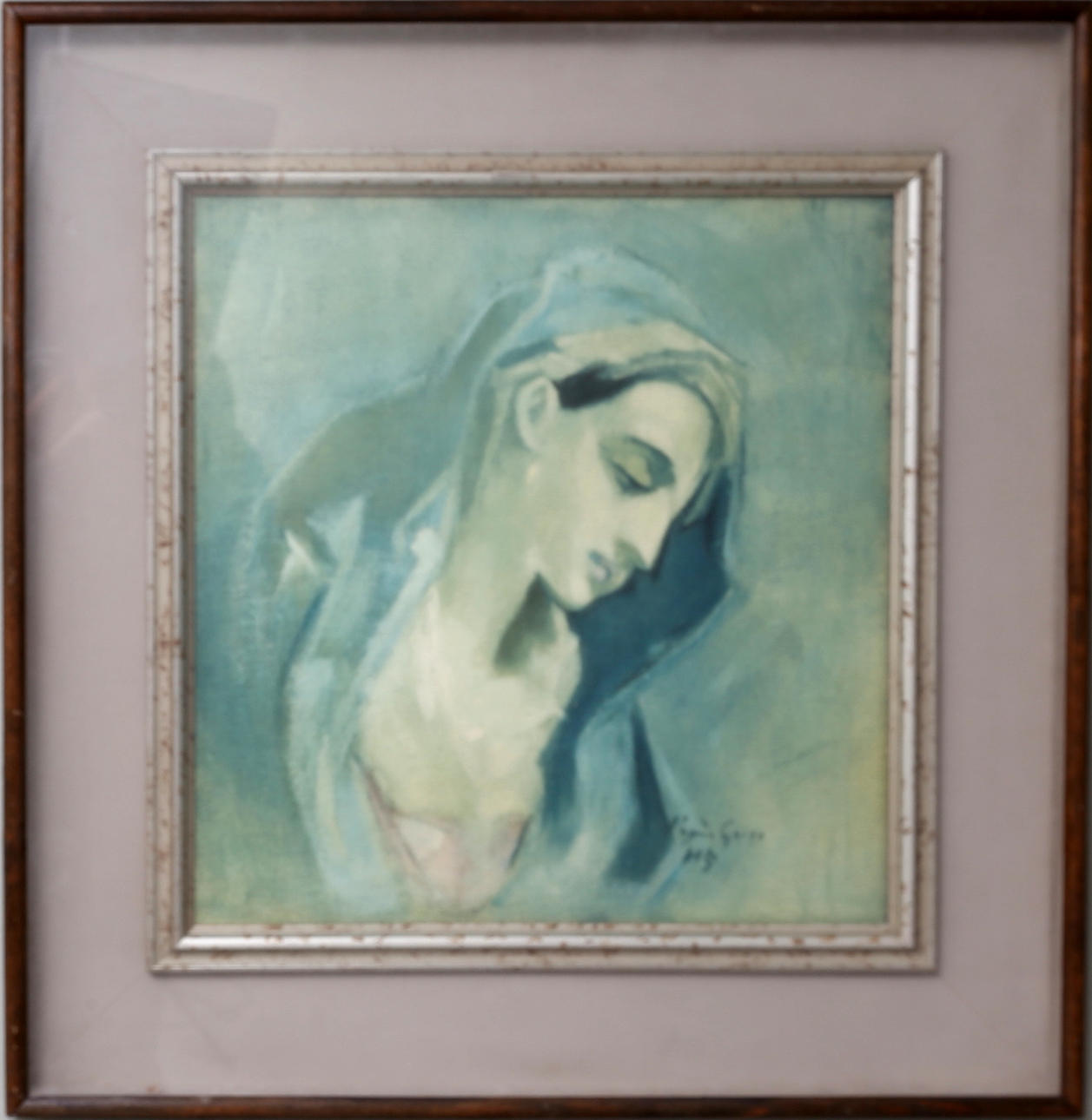 HELENA SOFIA SCHJERBECK. Tavla, Master art, kopia.